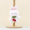 Plush Cherry Rabbit Toy Pp Cotton Stuffed Animal Keychain For Kids Gift