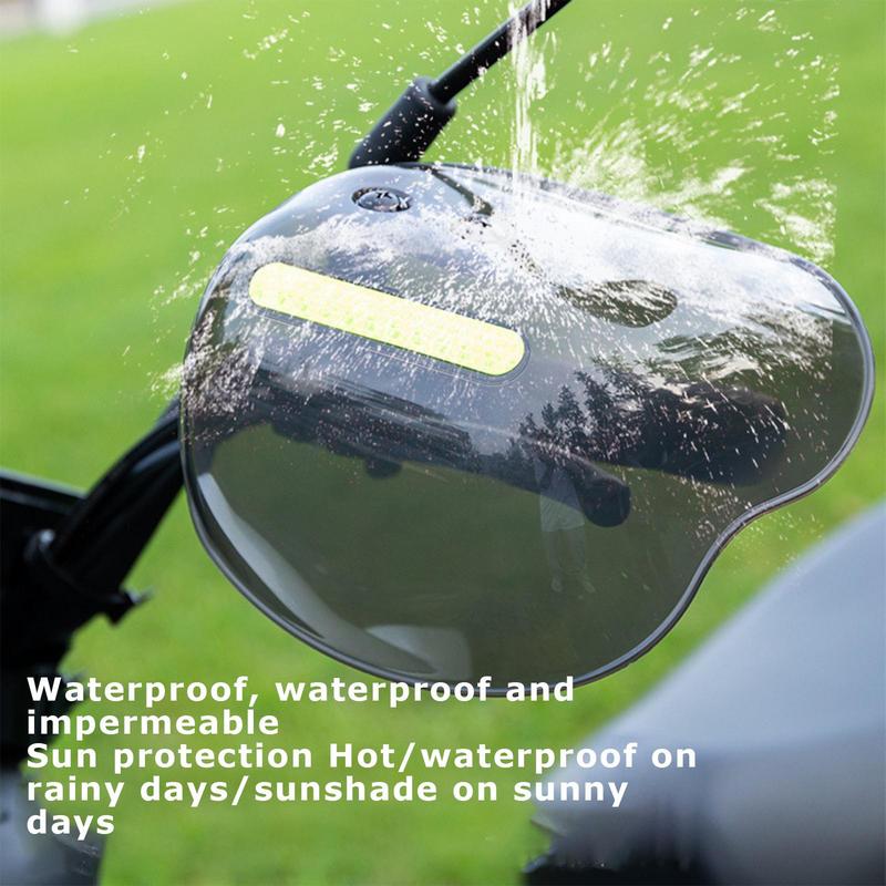 For Protective Cover Motorcycle Handguards Road Glide Hand Guards Rainproof Motorcycle Parts Electric Bikes Handlebar Windshield