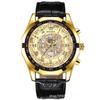 Men's Skeleton Calendar Watch - Waterproof, Luminous, Non-Mechanical, Automatic Movement