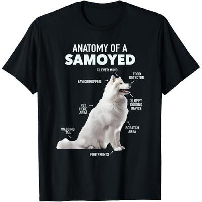 Anatomy Of A Samoyed T-Shirt