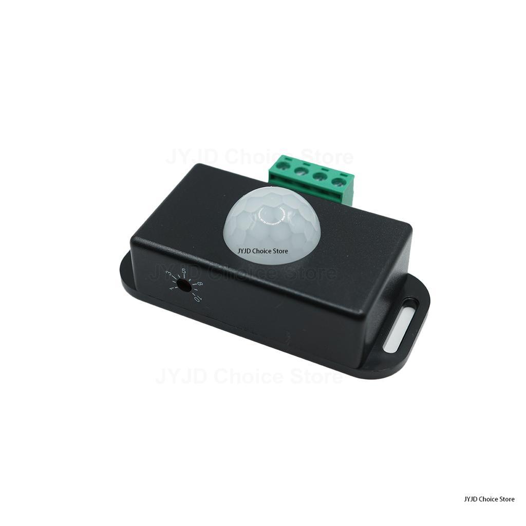 DC 12V-24V 8A PIR Motion Sensor Switch Automatic Adjustable Motion Sensor Motion Sensor Infrared PIR For LED Light