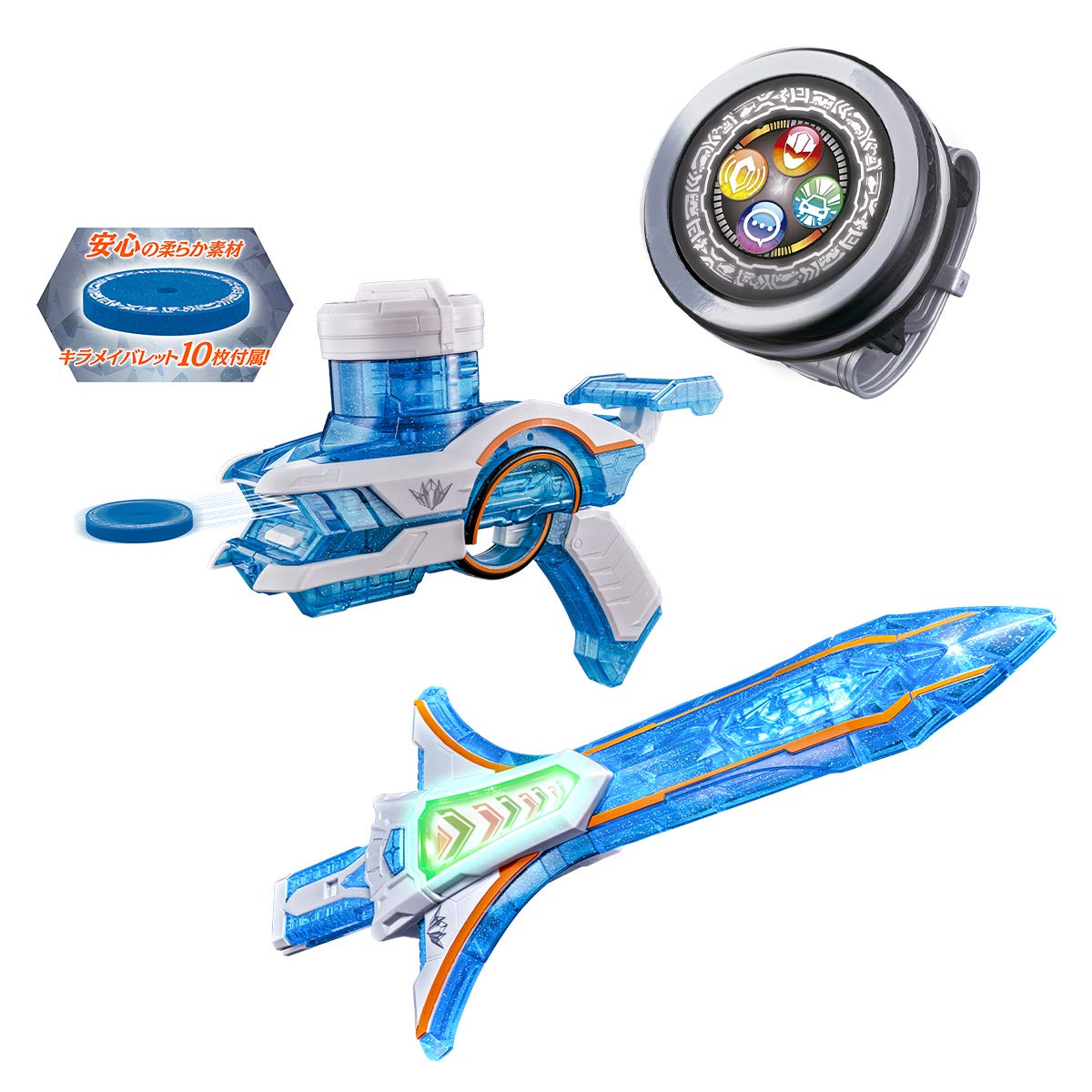 

Mashin Sentai Kiramager Kiramager Полный набор олицетворения DX Kiramai Changer Kiramai Shot Kiramai Sword [Bandai] & &