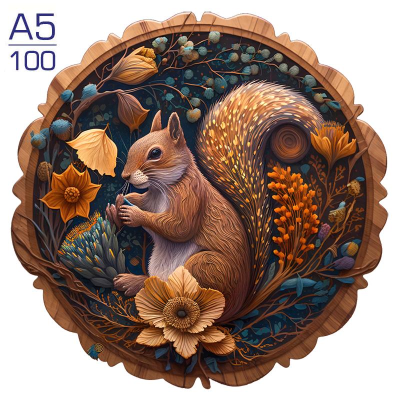 Non-Toxic Owl Wooden Animal Puzzle Diy Crafts Brain Trainer Puzzles Game For Kids Adult Educational Wood Toy Gift Medium Difficulty Jigsaw