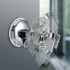 1-3PCS Universal Adjustable Hand Shower Holder Suction Cup Holder Full Plating Head Bathroom Bracket Stable Rotation Suction