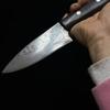5.5 Inch Utility Knife BG42 Aviation Special Steel Core Damascus Steel Cleaver Handmade Forged Kitchen Knives Rust-resistant