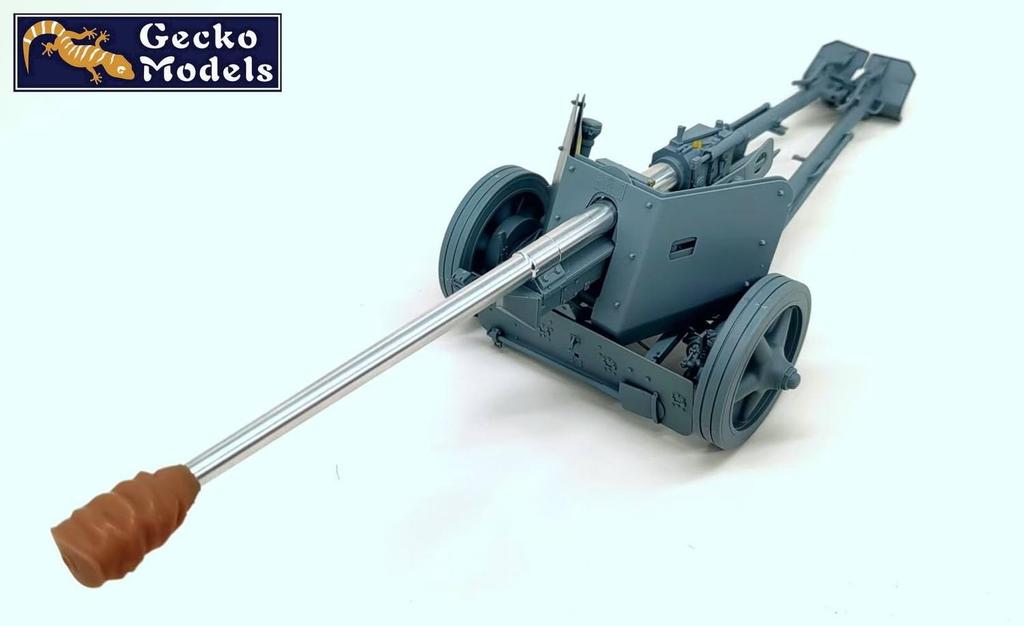 Gecko Models German PaK40 Gun Early Model Plastic Model GEC16GM0012 1/16 7.5cm Anti-tank (cannon)