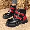 Fashion Women Ankle Boots Women Big Size Comfortable Platform Women Shoes Fashion Outdoor Designer Boots Trend Luxury Mid Calf Boots