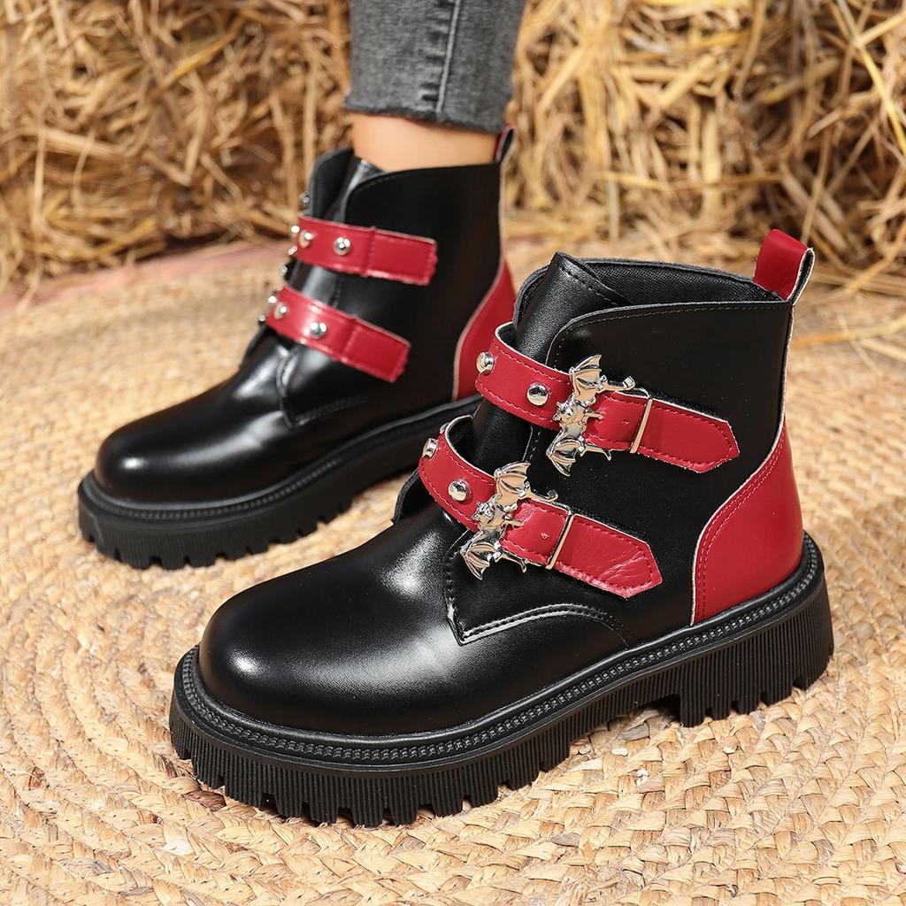 Fashion Women Ankle Boots Women Big Size Comfortable Platform Women Shoes Fashion Outdoor Designer Boots Trend Luxury Mid Calf Boots