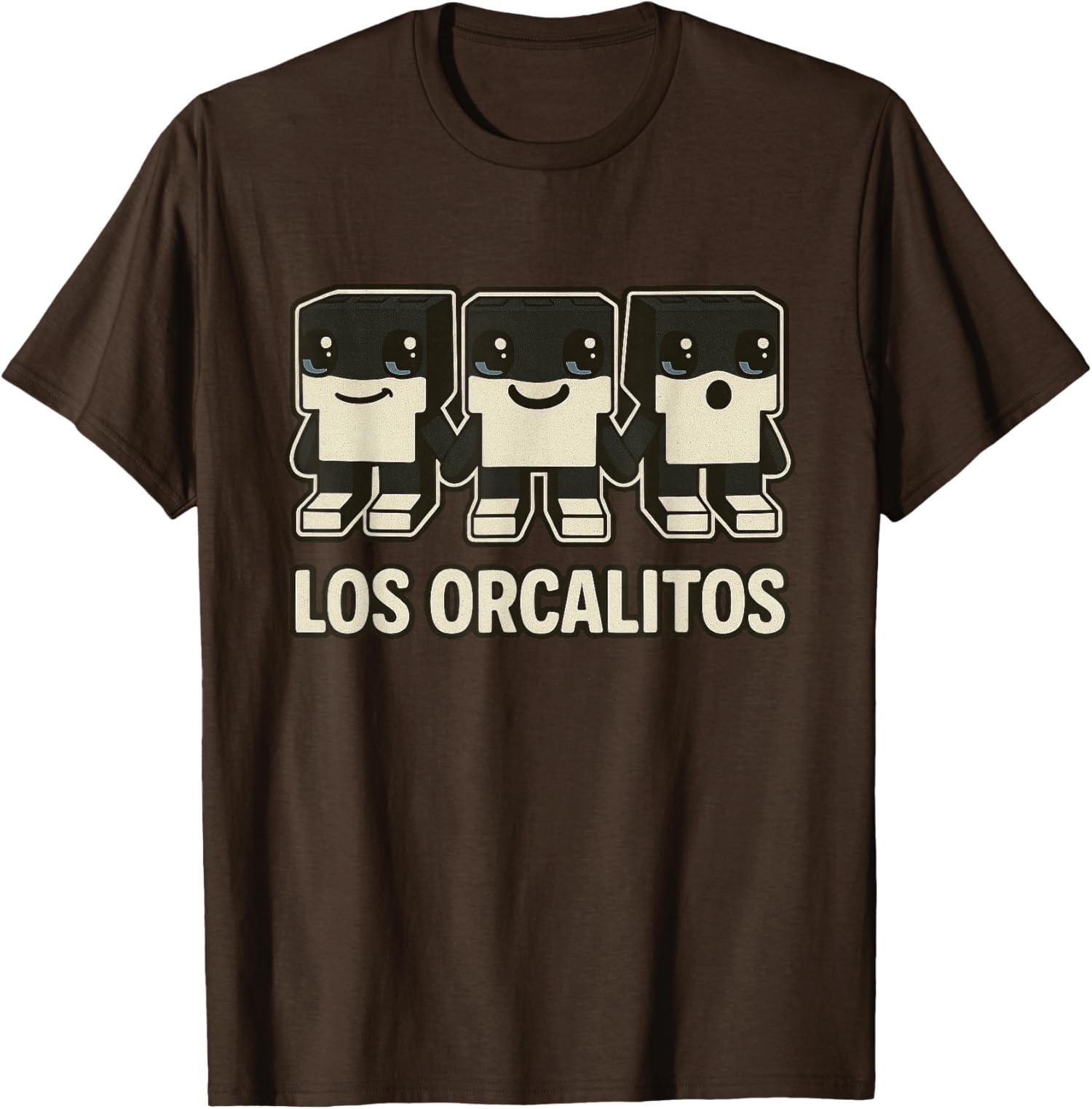 Los Orcalitos - T-shirt unisexe dr?le italien Brainrot Orcalero S