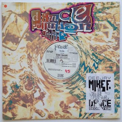 12inch Record HOSE - One Million POLL075 Dance Pollution 1998 Italy Dance & Electronica Used