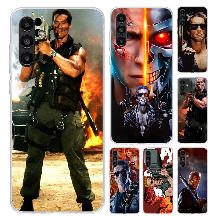 Arnold Schwarzenegger Terminator Phone Case for Samsung Galaxy A16 A26 A36 A56 A15 A25 A35 A55 A14 A24 A34 A54 A13 A23 A33 A53 A