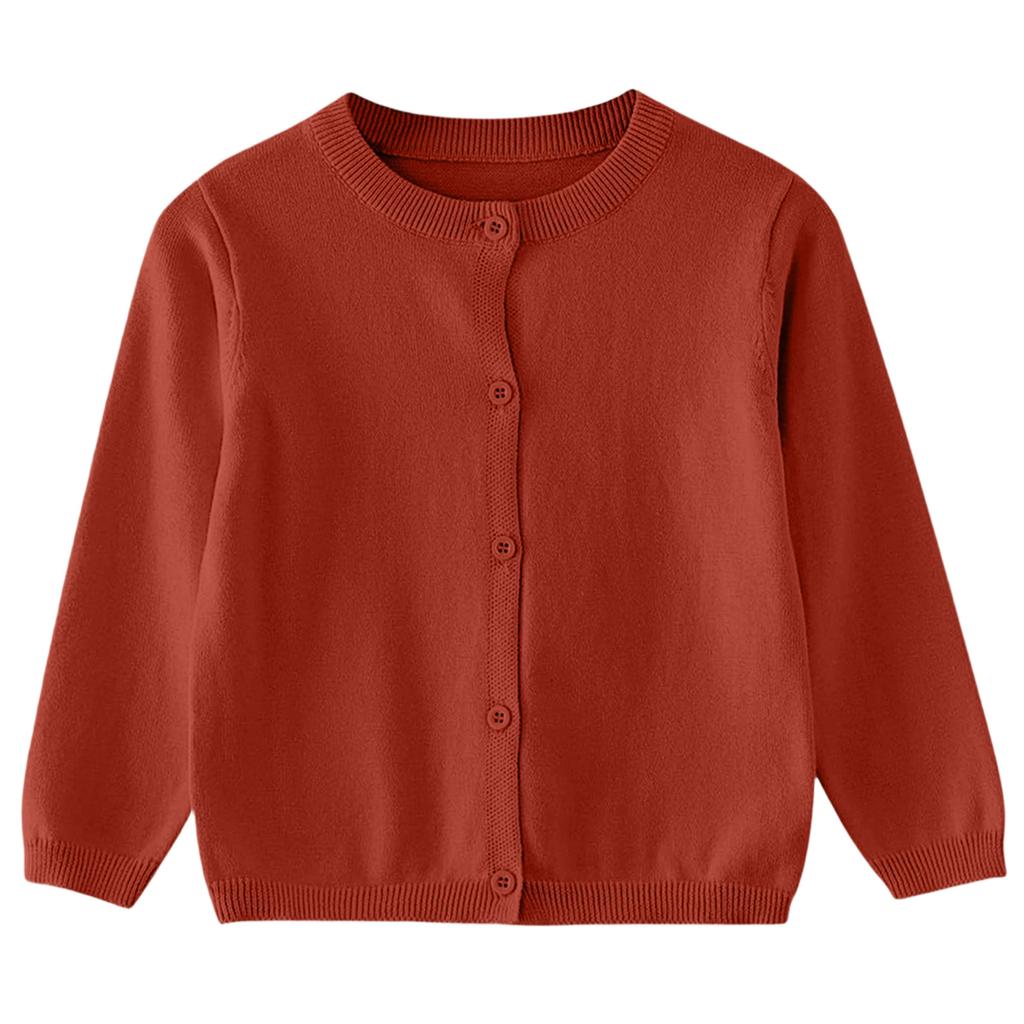 Toddler Kids Cardigan Sweater Knit Top for Boys and Girls