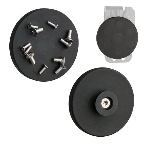 TAMAGI Powerful Magnetic Tool Holder, 66mm Diameter, 1.5kg Weight Capacity, with Rotating Male Bracket, Easy Attachment and Detachability for One-Touc