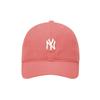 MLB Cotton Baseball Caps Unisex Pink Fashion 32CP77111-50F