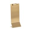 Vertical Design Menu Clips Metal Hard Plate Vertical  Clipboard  Cafe Application