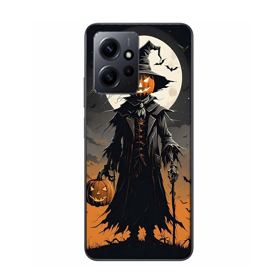 Halloween Pumpkin Man is Here Phone Case For Redmi Note 14 15 Pro 5G 13 12 Pro Plus 11 11T 11E 11S 10 Pro 10S 9 9S Cover Cell Cl