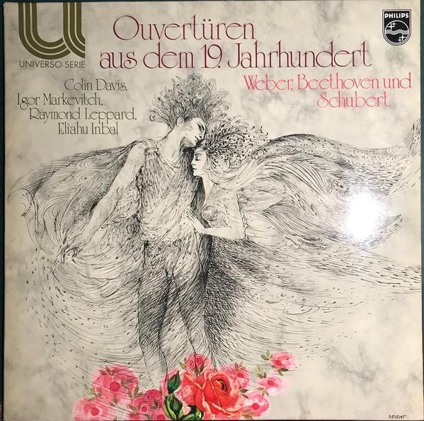 LP Record FRANZ SCHUBERT , LUDWIG VAN BEETHOV - Nineteenth-Century Overtures 6580064 Philips 1974 Netherland Classical Used