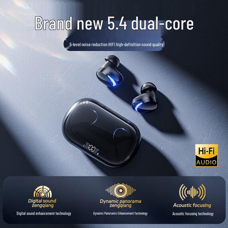 ChuanGu 2025 Premium Wireless Bluetooth Earbuds with Noise Cancellation and Hi-Fi Sound