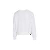 Puma Minimalist Letter Logo Print Crew Neck Pullover Sweatshirt Women sweatshirt White 537357-02