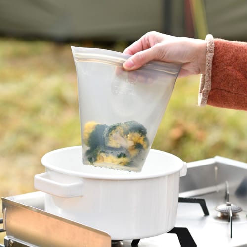 365methods YY-20C.W Enameled Casserole, 20cm, Induction Compatible, Oven Safe, Dishwasher Safe, White