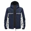 Men'S Loose Jacket Fashionable Multi Pocket Hooded Jacket