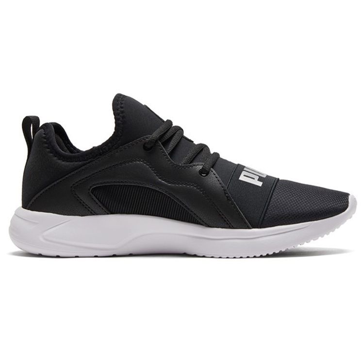 Puma Resolve Street Slip Resistant Breathable Shock Absorbing Low Top Casual Running Shoes Unisex Sneakers Black 376221-04