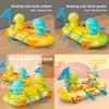 Ducks In Rowing Boats Children Toy Boat With Sound Light Effects For Baby Development And Learning