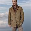 Men's Retro Patchwork Color Block Lapel Jacket - Spring/Autumn Fashion