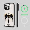 Anime F-Fourth Wing Phone Case Magnetic Case For IPhone 16 14 13 12 11 15 Pro Max Plus For Magsafe Wireless Charge Cover