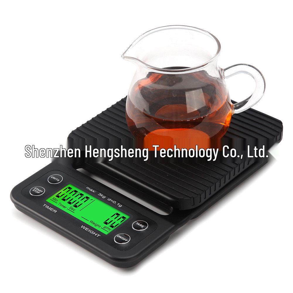 Multi-Function Digital Kitchen Scale: 5kg Capacity with 0.1g Precision for Coffee and More