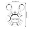 2PCS Stainless Steel Egg Shell Cutter Manual Operation Egg Opener Handheld Egg Breaker  Cooking Tool