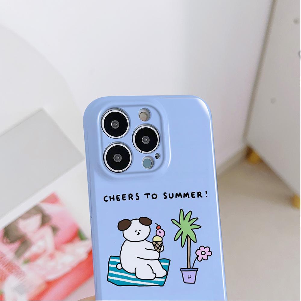 All-inclusive Film Phone Case Cartoon Fashion Design Hard Shell Full Cover Camera Protection Case for iPhone Huawei Honor Vivo Google