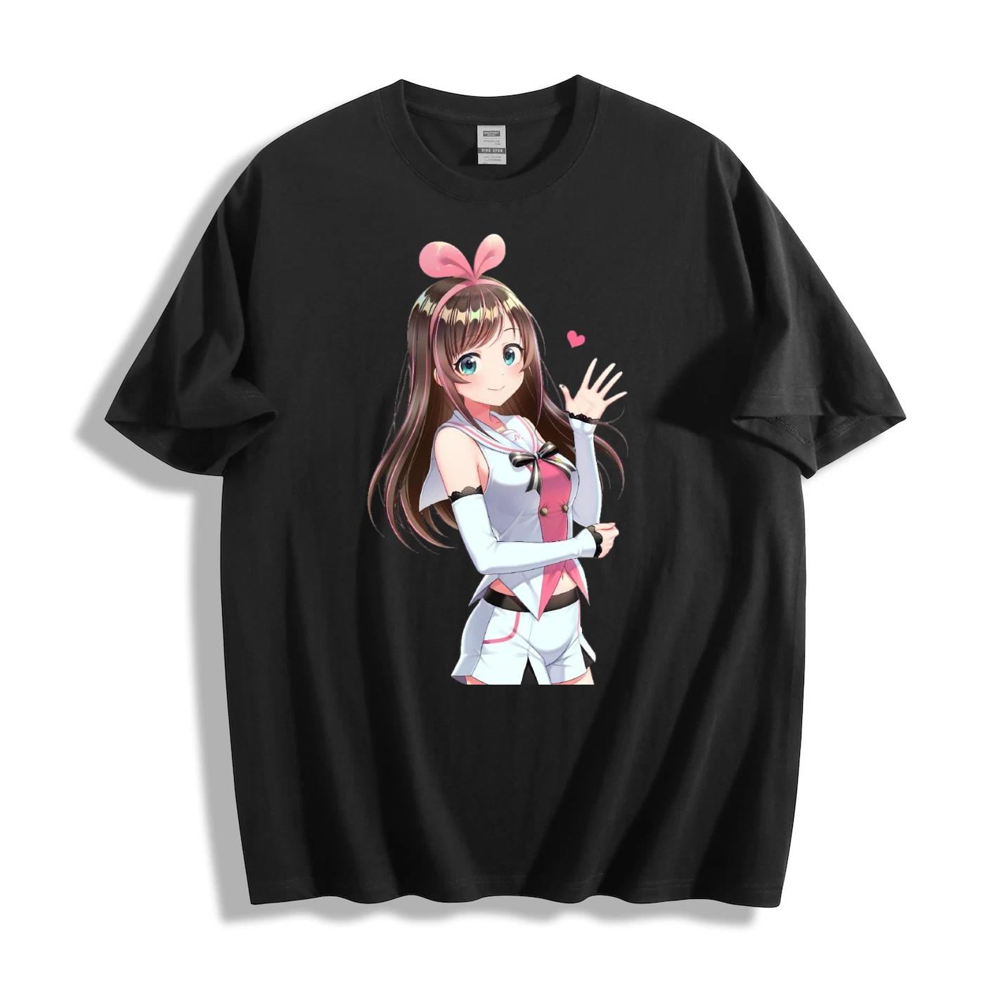 

Kizuna AI Привет, мир! Футболка - Персонаж Виртуального Ютубера Дизайн Унисекс Футболка M