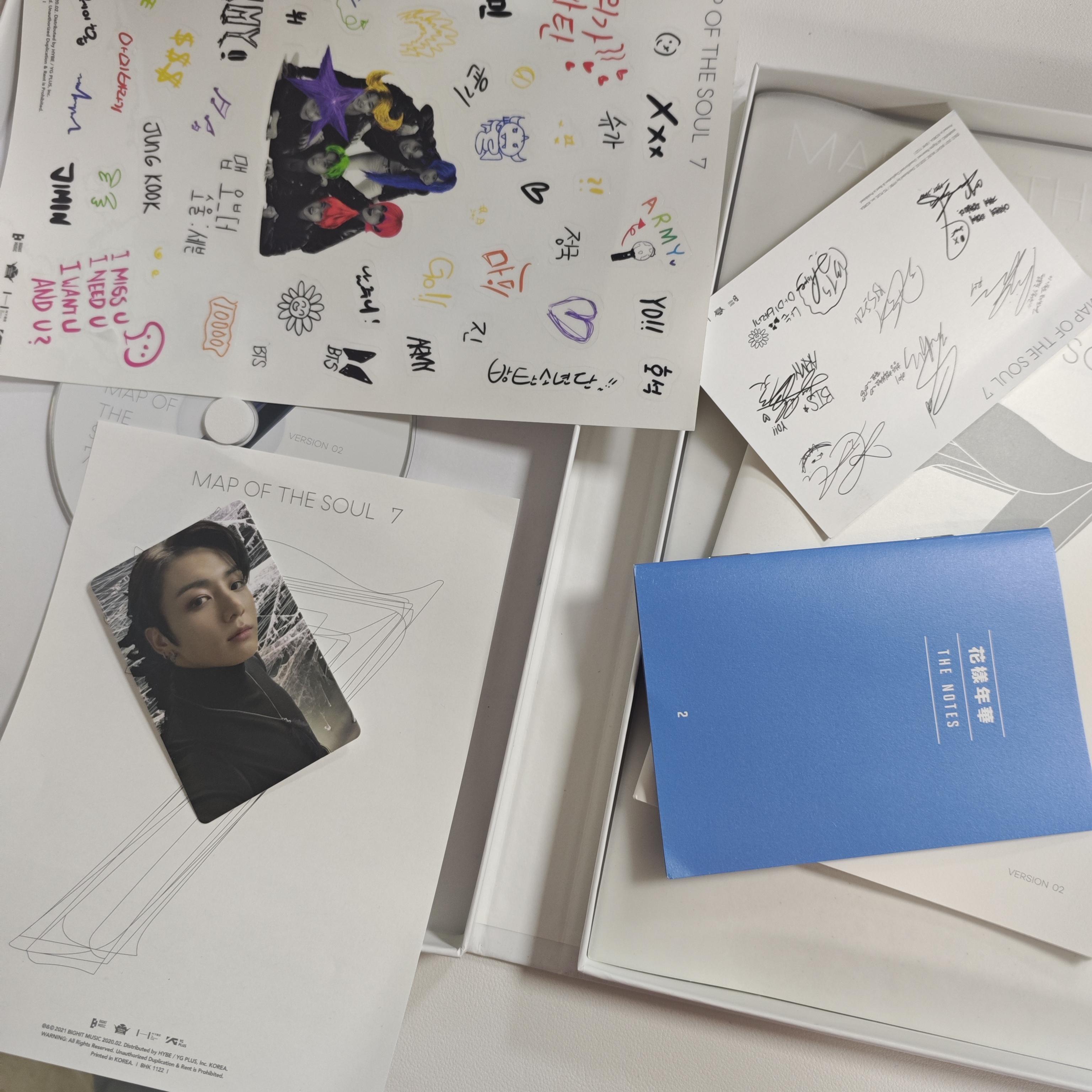Álbum BTS MAP de The Soul 7 Ver.2(Without wrap)