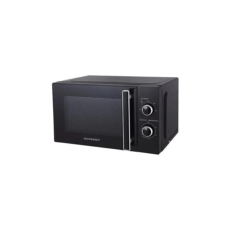 Schneider - Scmw20smb - Noir - Micro-ondes Solo 20 L - 700 W - Plateau 25,5 Cm