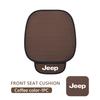 For Jeep Universal Car Seat Cushion Summer Ice Silk Front Back Seat Pad Grand Cherokee Patriot Renegade Compass Wrangler AJT1