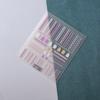 Embossed Nails Art Stickers Creative 5D Engraved Woolen Yarn Pattern Manicure Decals Exquisite DIY Nail Design