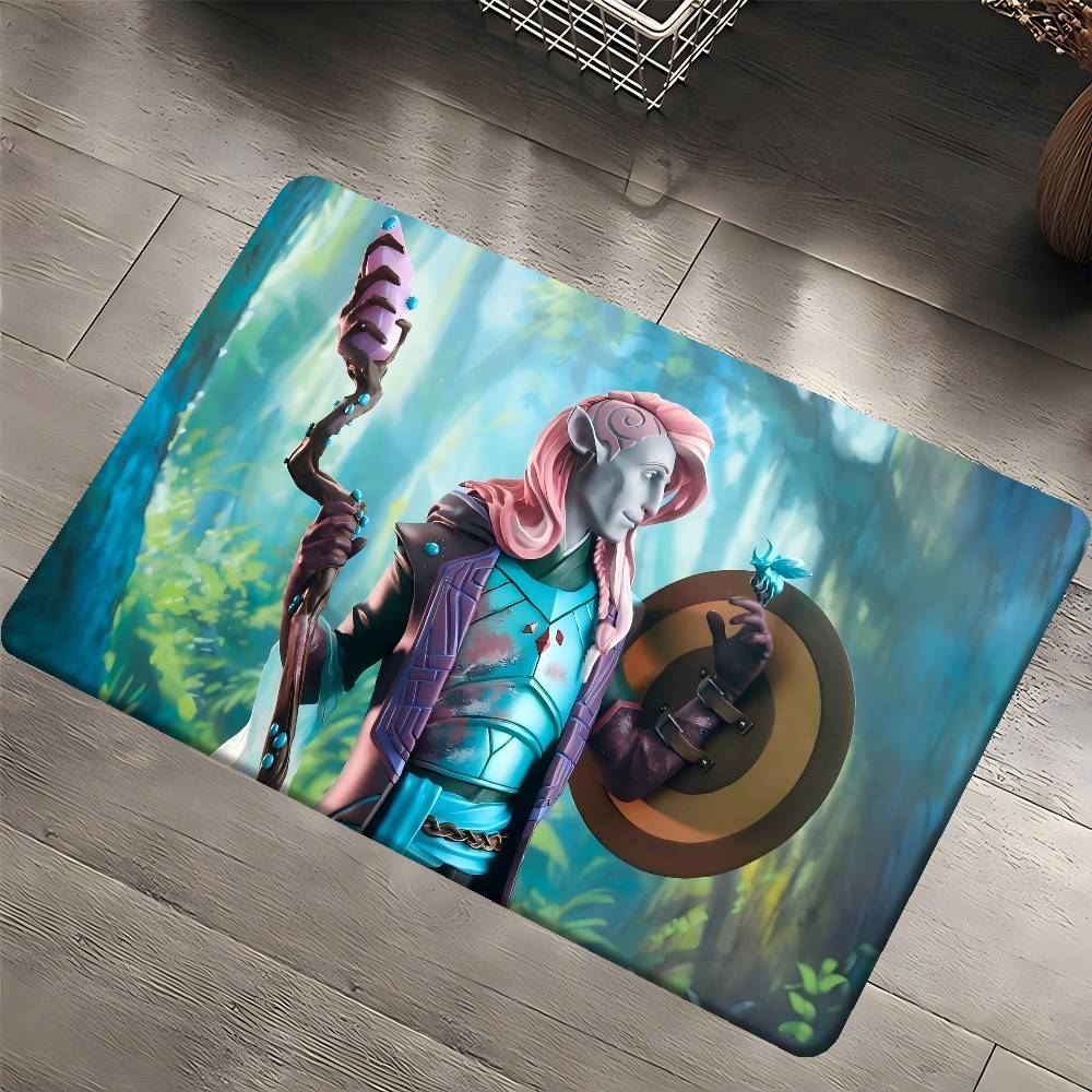 Caduceus Lera Badrumsmatta Halkfri Absorberar Vatten Lång Remsa Kudde Sovrumsmatta Välkommen Dörrmatta