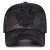 Men's Women's Sandwich Double Headed Eagle Three-dimensional Embroidered Baseball Cap Fashion Outdoor Adjustable Cotton Hat Outdoor Hats Russian Caps