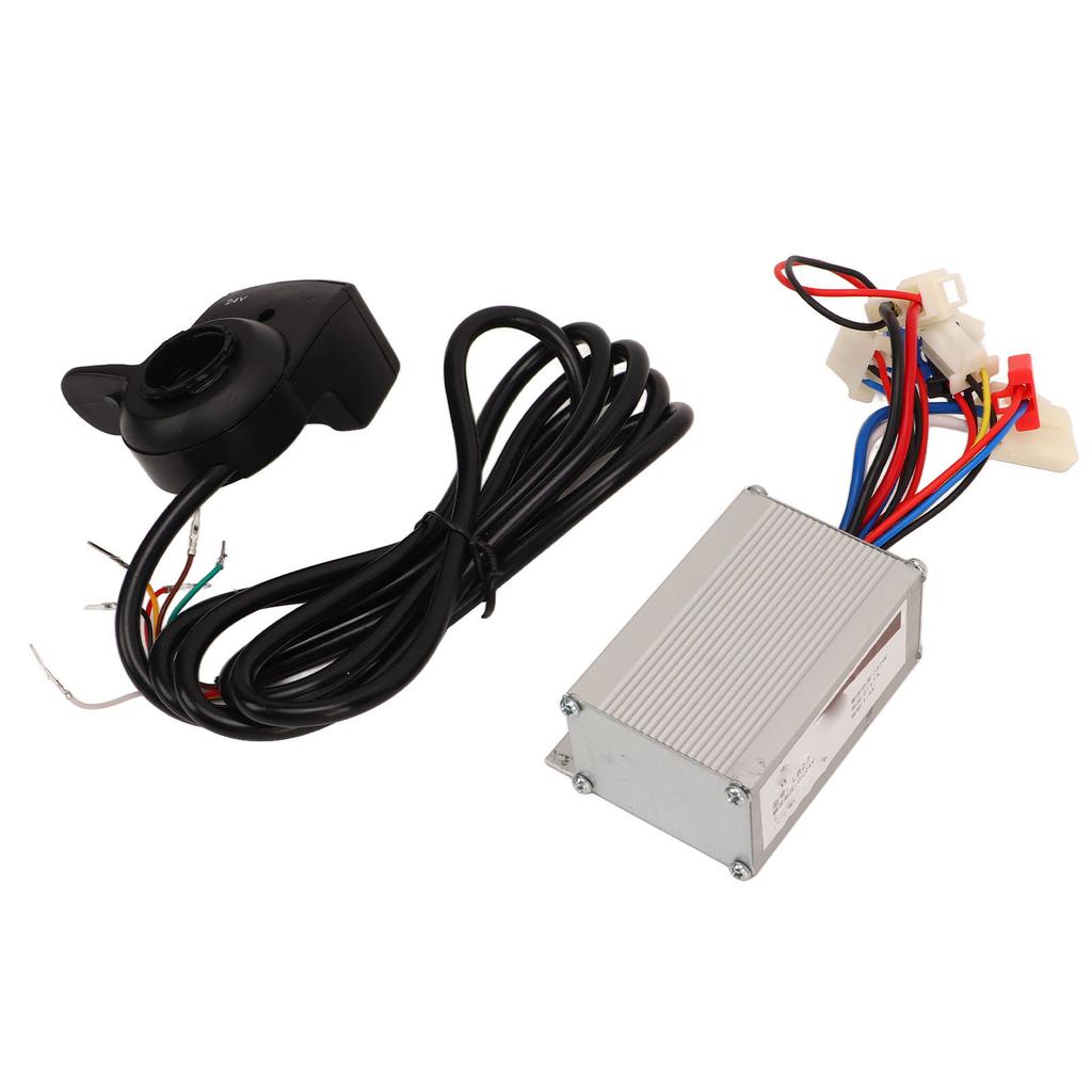 24V 250W Electric Bike Controller Thumb Throttle Set for Electric Scooter DC Motor