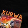 Kurwa Bobr Kurwa Beaver T Shirt Summer Cute Animal Y2K Retro T Shirts Cotton Harajuku Tee Shirt For Men's Short-Sleeved Tops