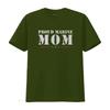 Proud Marine Mom Funny T Shirt vintage Washed homme Slightly Unisex Casual Stretched graphic Comfortable Versatile