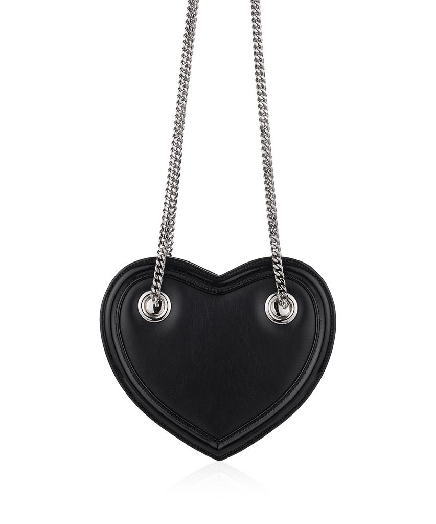Lovecharm [Etna Heart Bag_Black] Etna Heart Bag_Black