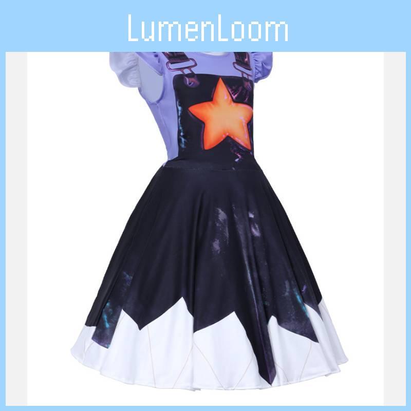 Robe Kostume Lily Lovebraids de Poppy Playtime Pour Cosplay et Événements d'Halloween