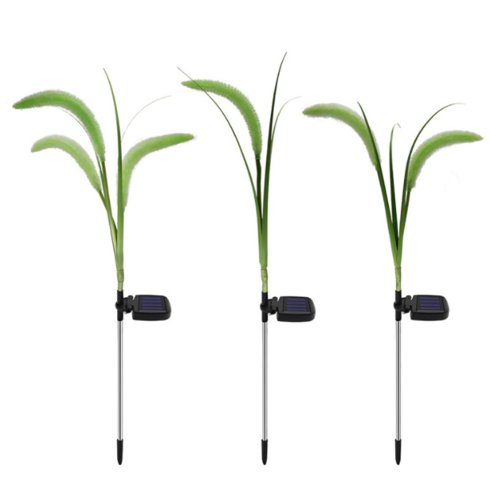 Solar Powered Dog Tail Grass Lamp LED Light Outdoor Light New Design Garden Decor  Outdoor Use