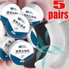 5Pairs Disposable Travel Socks For Men Women Washable Compression Socks Portable Compression Highly Elastic Cotton Sock
