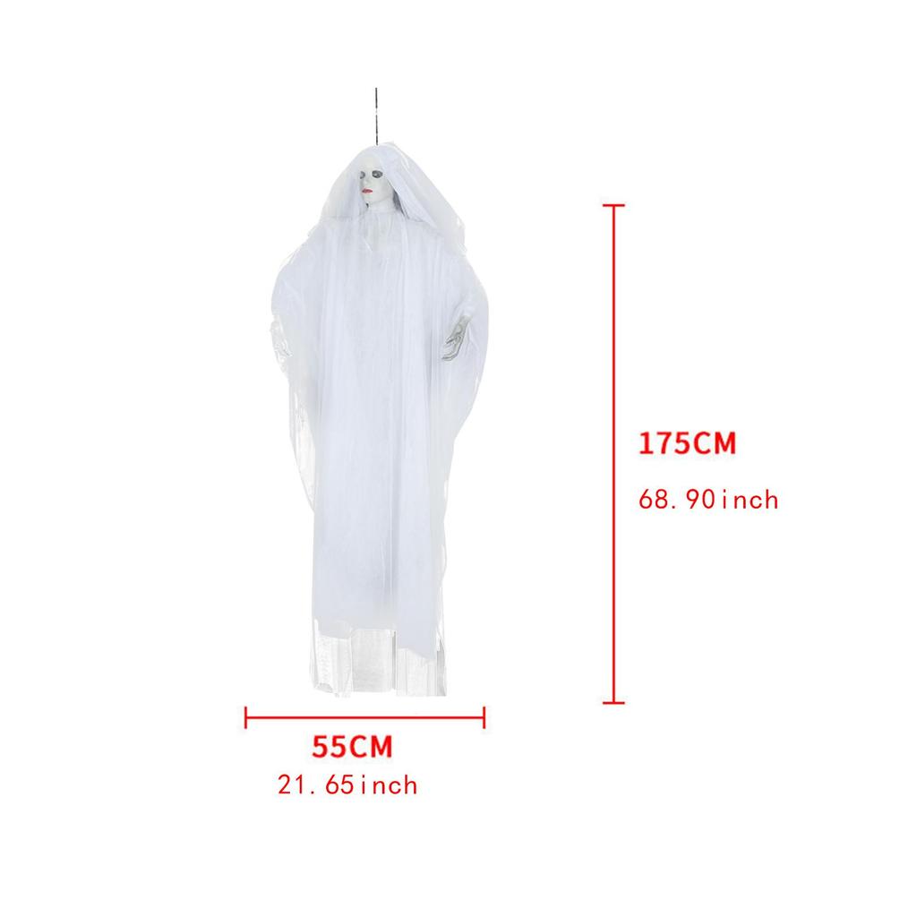 Halloween Hanging Ghosts Halloween Decorations Costume Funny Lightweight Light