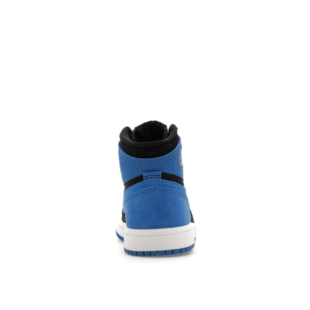 Air Jordan 1 Retro High OG PS Royal Reimagined Kids Sneakers Blue Black Royal-Blue FD1412-042