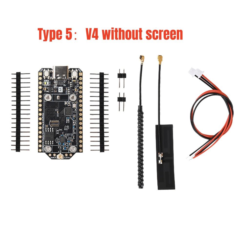 New Heltec LoRa 32 V4 Meshtastic ESP32 Dev-Board SX1262 0.96inch OLED Solar Powered Mesh Network GPS WiFi LoRa BLE Low Power