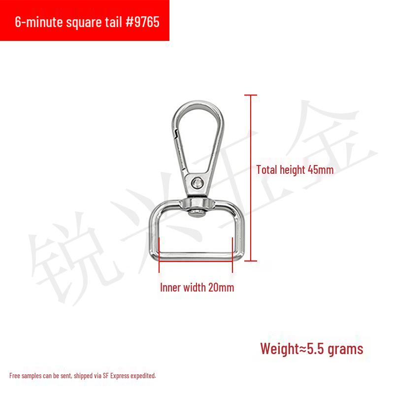 Zinc Alloy Metal Dog Leash Buckle and Luggage Strap Hook